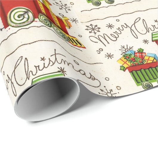  roltraangetjes voor kerstmis cadeaupapier (Rol Hoek)