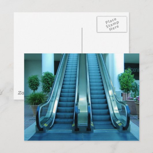 roltrap briefkaart (Voorkant / Achterkant)