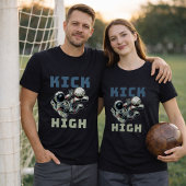 Rolvast Kicksokker Grappig Ontwerp T-shirt