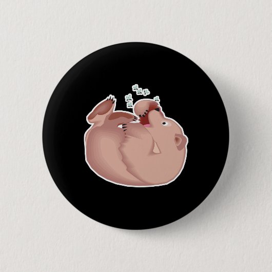 roly poly beer ronde button 5,7 cm (Voorkant)