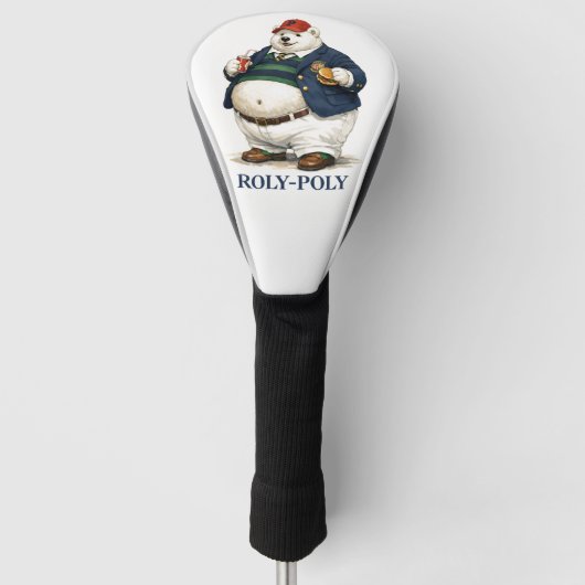 Roly Poly Golf Head Cover (Voorkant)