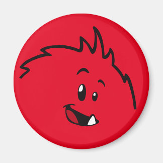 Roly-Poly Monster Magnet (Versie gezicht)