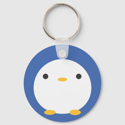 Roly Poly Penguin Sleutelhanger (Voorkant)