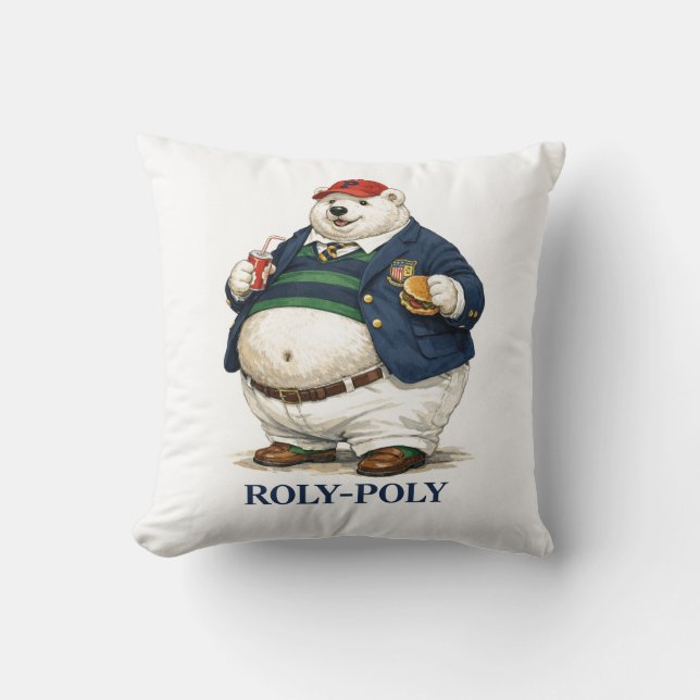 Roly Poly Pillow Kussen (Voorkant)