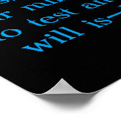 Rom 12:2 Grizzly Beren in de oceaan Poster (Hoek)