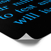 Rom 12:2 met Jezus op het strand Poster (Hoek)