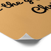 Rom 6:23 Gele en zwarte kanarie spotvogel Poster (Hoek)