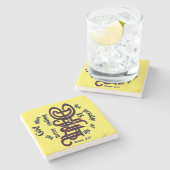 Rom 6:23 stenen onderzetter (Zijkant)