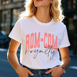 Rom-com Koninklijk T-shirt, Cadeau Boekenclub voor T-shirt