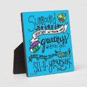 Rom jezelf fotoplaat (Voorkant)