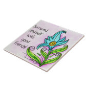 Rom jezelf tegeltje (Zijkant)