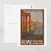 Rom  Reise Briefkaart (Voorkant / Achterkant)