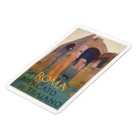 Rom Vintage Reise Magneet (Linkerzijde)