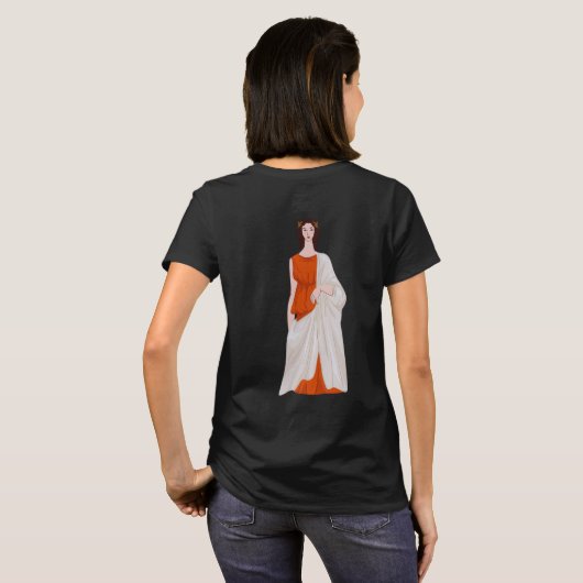 Roma 258 AD Vrouwen basic T-shirt (Achterkant volledig)