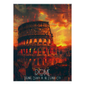 Roma Belleza Eterna en la Ciudad Eterna Perfect Poster (Voorkant)