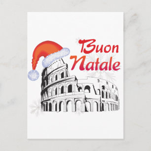 Roma Buon Natale Feestdagenkaart