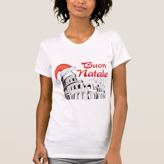 Roma Buon Natale T-shirt (Voorkant)