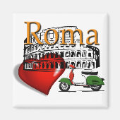 Roma in my Heart Magneet (Voorkant)