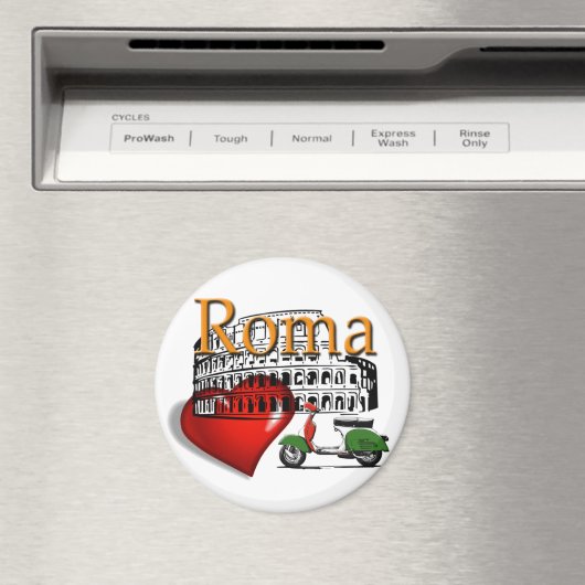 Roma in my heart magnet (Insitu (Vaatwasser))