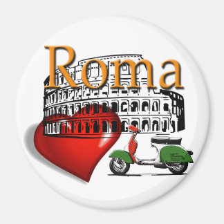 Roma in my heart magnet