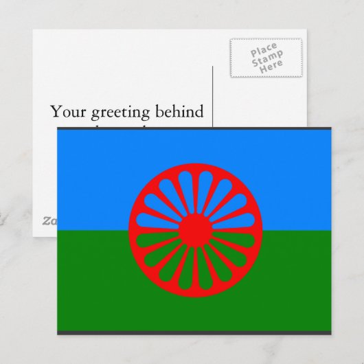 Roma, India Briefkaart (Voorkant / Achterkant)