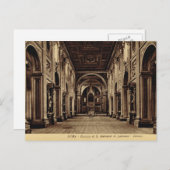 Roma, Inside St. John in Lateran Briefkaart (Voorkant / Achterkant)