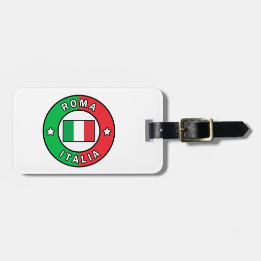 Roma Italia Bagagelabel (Voorkant horizontaal)