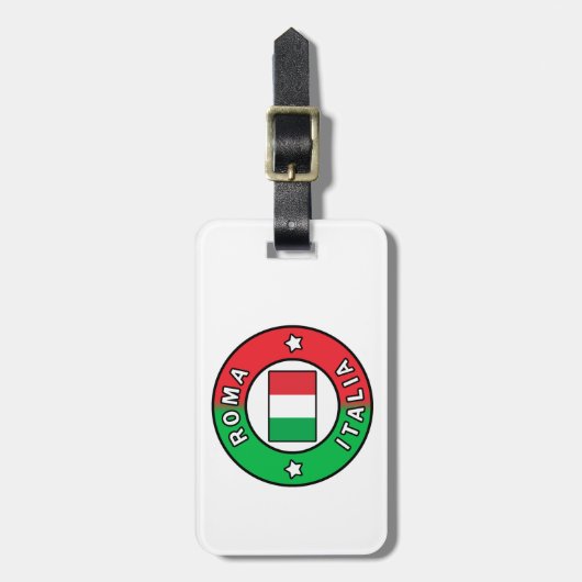 Roma Italia Bagagelabel (Voorkant verticaal)