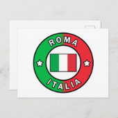 Roma Italia Briefkaart (Voorkant / Achterkant)