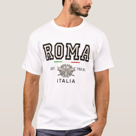 Roma Italia Est 753 BC Vintage Varsity T-shirt