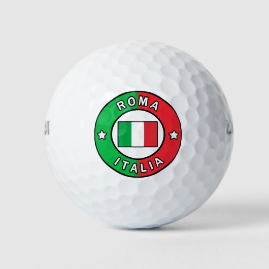 Roma Italia Golfballen (Voorkant)