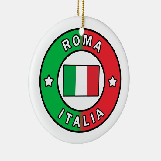 Roma Italia Keramisch Ornament (Rechts)