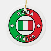 Roma Italia Keramisch Ornament (Voorkant)