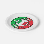 Roma Italia Papieren Bordje (Gekanteld)