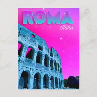 Roma, Italia - Rome, Italy - Colosseum Postcard Briefkaart