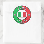 Roma Italia Ronde Sticker (Tas)