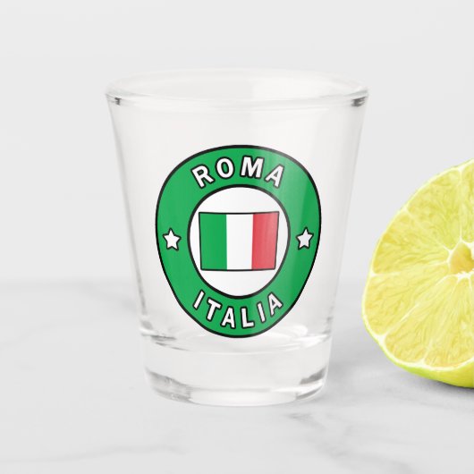 Roma Italia Shot Glas (Voorkant)