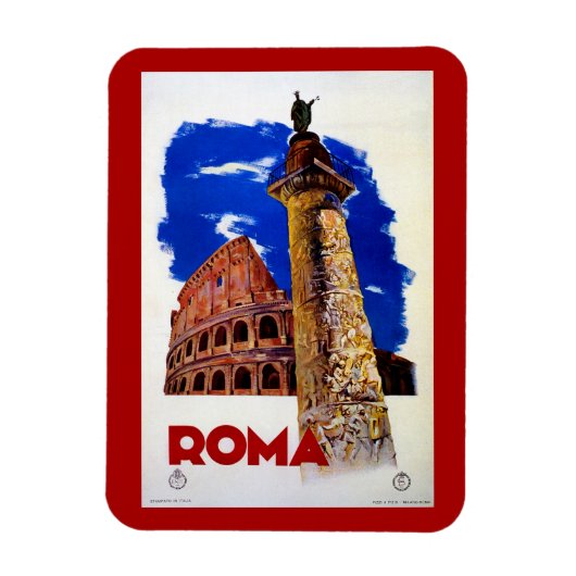  Roma Italiaanse reis Rome Magneet (Verticaal)