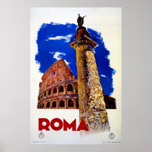  Roma Italiaanse reis Rome Poster