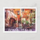 ROMA, ITALIË BRIEFKAART (Voorkant)
