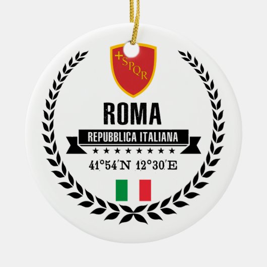Roma Keramisch Ornament (Voorkant)