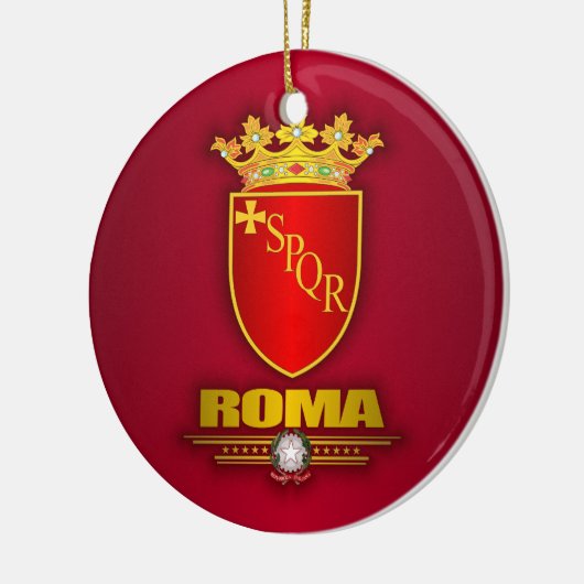 Roma-kleding (Rome) Keramisch Ornament (Links)