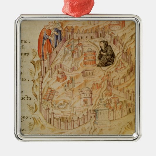 Roma La Veuve Metalen Ornament (Voorkant)