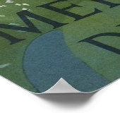 Roma Mercato di Traiano, oude ruïnes, Italië reize Poster (Hoek)