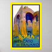 Roma ~ Mercato di Traiano Poster (Voorkant)