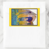 Roma ~ Mercato di Traiano Rechthoekige Sticker (Tas)