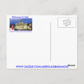 ROMA (MOJISOLA GBADAMOSI OKUBULE) BRIEFKAART (Achterkant)