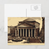 Roma, Pantheon Briefkaart (Voorkant / Achterkant)