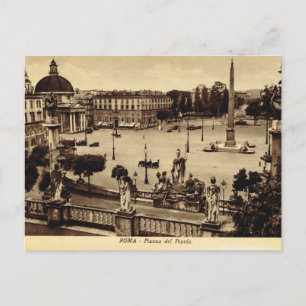 Roma, Piazza del Paulo Briefkaart