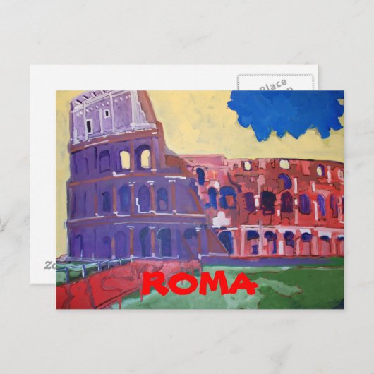 ROMA Post Card Briefkaart (Voorkant / Achterkant)